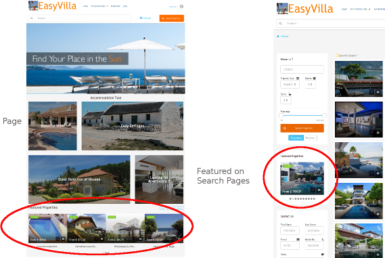 Featured Properties on EasyVilla.com